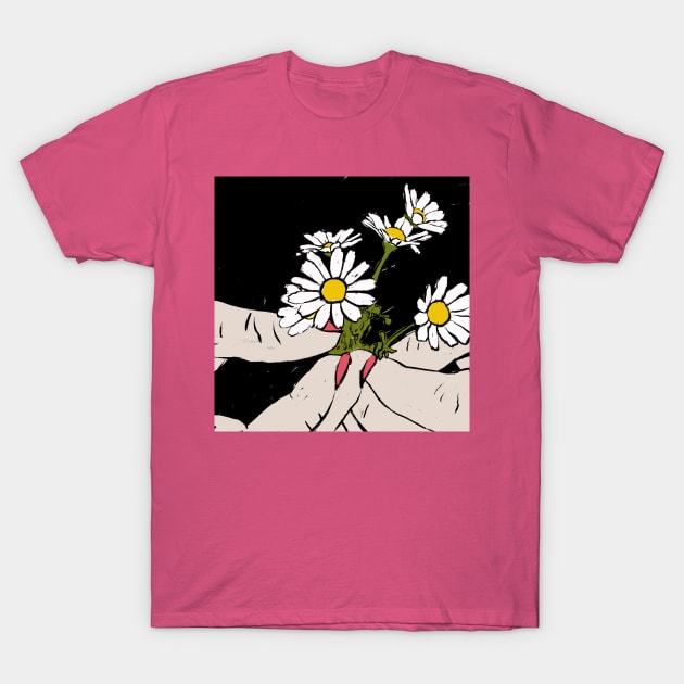 Daisies T-Shirt by gnomeapple